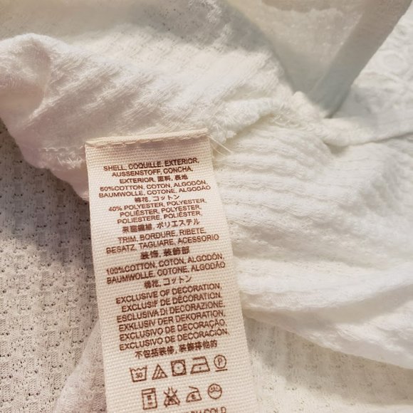 Free People Parisian Nights Top Ivory XS NWT - Picture 3 of 3